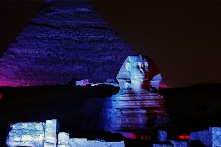 Tour to Pyramids, The Museum, Bazaar and Light show